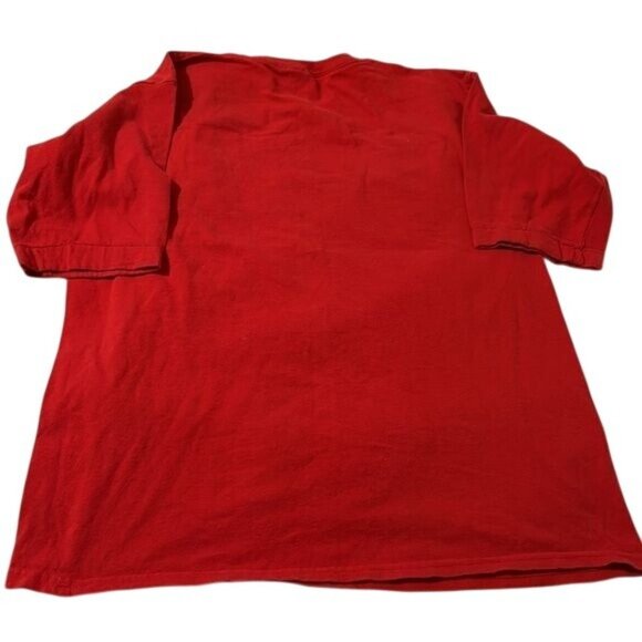 Akers Eagles Red Gildan Heavy Cotton Youth XL T-Shirt With Graphic Design - Picture 4 of 6